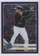 2019 Donruss Optic Rated Rookies Purple Stars Prizm Kevin Kramer Rookie RC 2a9