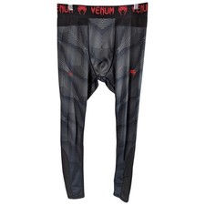 Venum MMA Pants Mens Large Gray Black Compres...