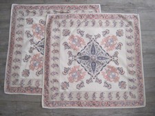 Ralph Lauren Two 2 "Isleboro" Fernhill European Pillow Shams Minus Button VGUC
