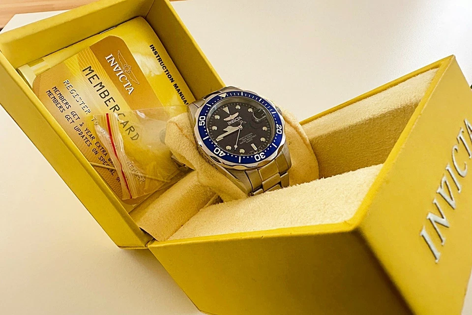 Invicta Pro Diver Quartz 9204 frische Batterie OVP - Bild 2 von 4