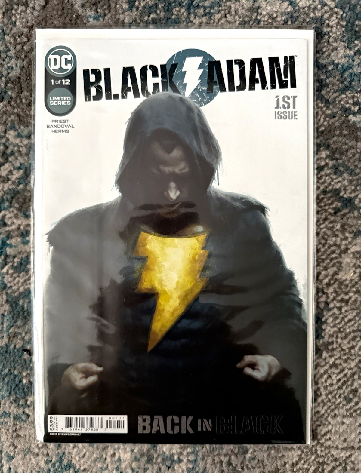 DC Black Adam #1 "Back in Black" Modern Age Colour Single Issue Comic Book