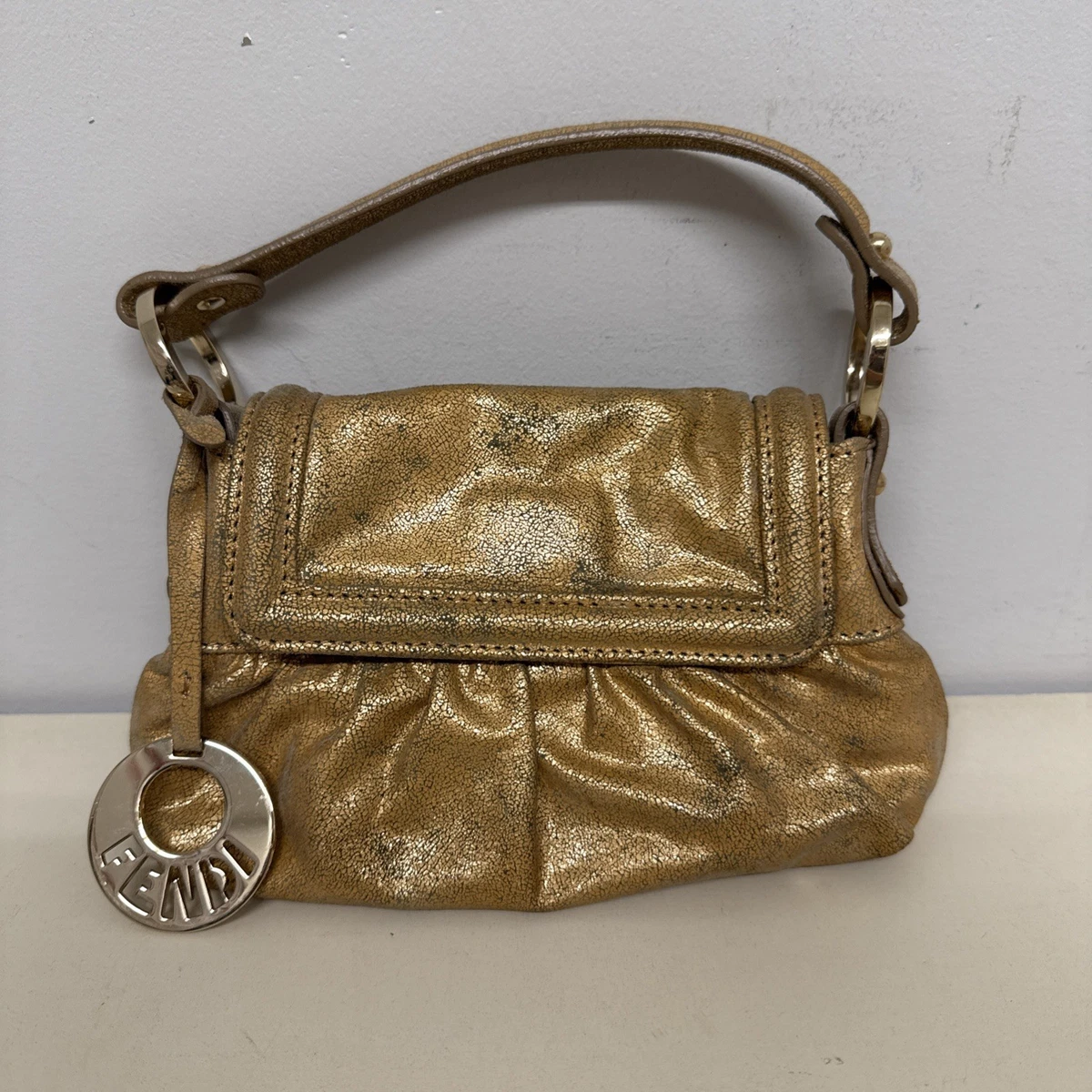 Fendi Gold Bags & Handbags for Women for sale | eBay