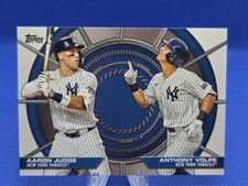 2025 Topps Series 2 - Dynamic Duos Aaron Judge, Anthony Volpe #DD-4