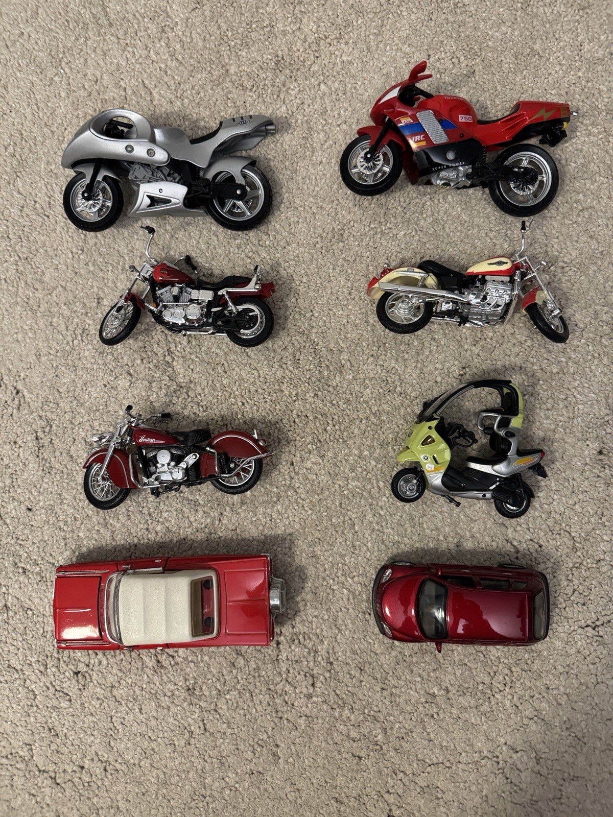 Maisto Lot + Others Harley Davidson Indian Valkyrie BMW