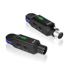 JOYO 2.4GHz Wireless Microphone System 4 Channel Transmitter Receiver Dynamic