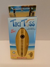 Hook And Ring Toss Game - Tiki Toss Short Board Edition - 100 Bamboo Party Game