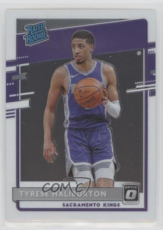 2020-21 Panini Donruss Optic Rated Rookie Tyrese Haliburton #162 Rookie RC 12g7