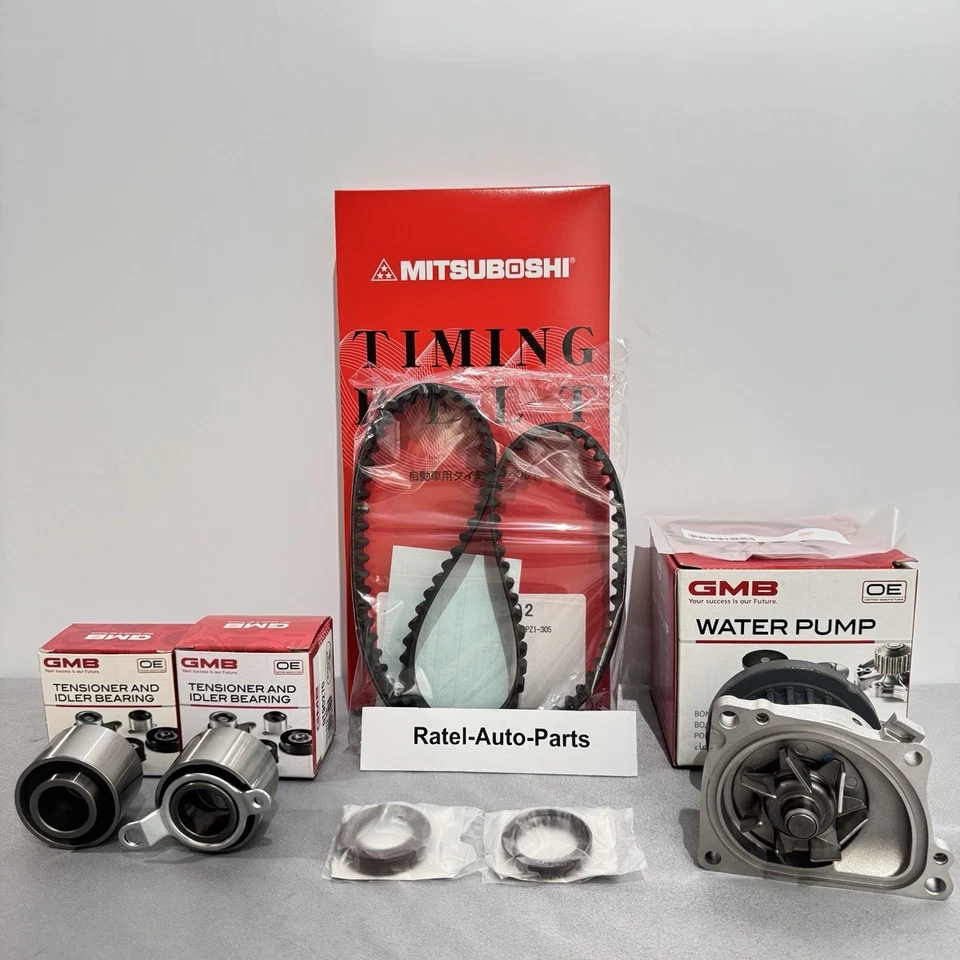 Honda Acty HA3 HA4 HH3 HH4 Timing Belt Kit Water Pump Seals 6 Pieces Set JDM NEW - Image 2 of 4