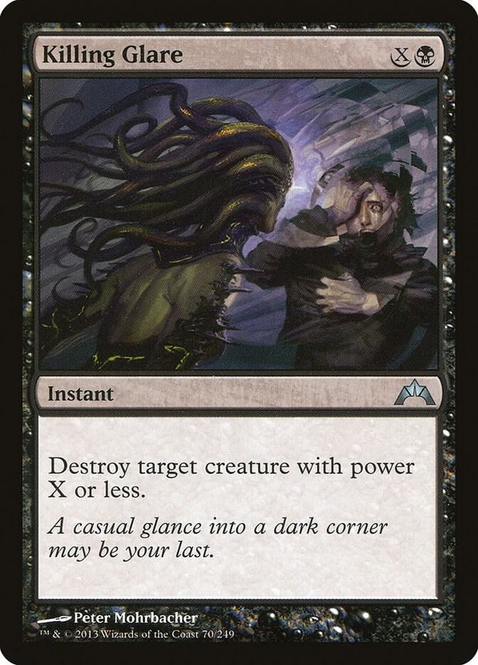 Killing Glare 70 Uncommon Gatecrash Magic: The Gathering Lightly Played