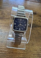 vintage silver-tone Carriage by Timex quartz wristwatch