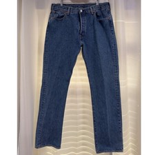 Vintage 90's Levis 501 Original Fit Jeans Straight Leg Button Fly 36x34