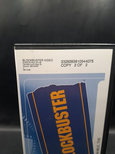 Blockbuster Video VHS Tape Clamshell Rental The Green Mile Tapes 1 & 2 Free Ship - Picture 22 of 24