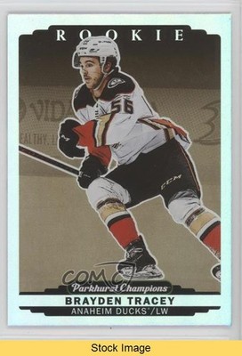 2022-23 Parkhurst Champions Rookies Gold Rainbow Brayden Tracey #288 READ 11k6