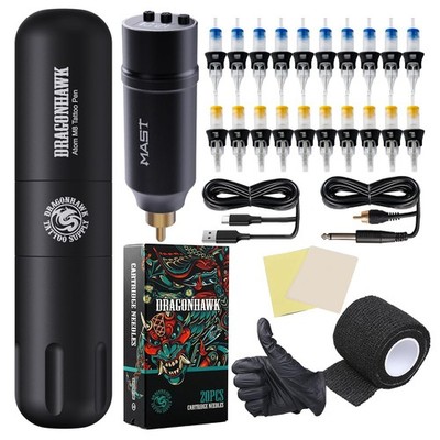 Extreme Tattoo Machine Set Compatible Tattoo Pen Maschine Rotary tätowiermasc...