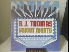 Sealed B.J. Thomas Bright Nights LP 1982 Private Label Pop Country Vinyl Record
