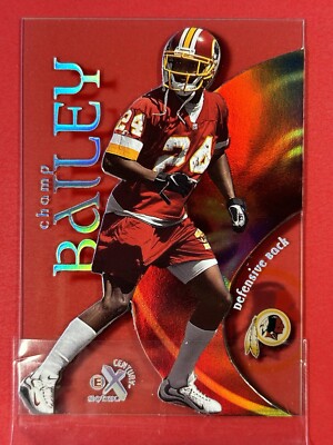 1999 Skybox EX Century #70 Champ Bailey RC Rookie Washington Redskins Football