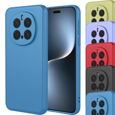 Für Honor Magic 7 Pro 5G Hülle, Slim Flüssig Silikon Stoßfest Gel Handy Cover