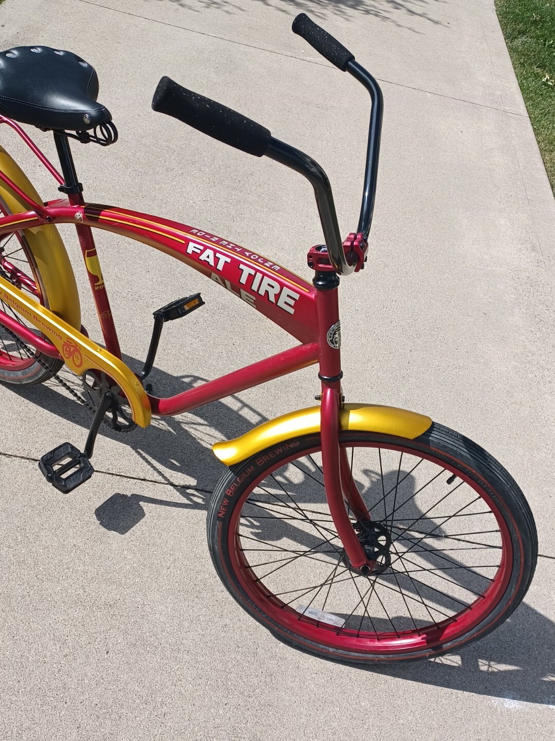 FELT 2012 FAT TIRE BEER BEACH CRUISER BICYCLE promo prize TOLEDO OHIO