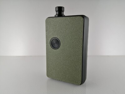 Vandy Pulse AIO V2 Panels Full 2 Part Set 3D Printed in Army Green.