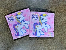 MY LITTLE PONY PARTY 16 3-ply NAPKINS SUNNY DAZE PINKIE PIE NIP Lot of 2