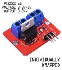 Lot 65pcs MOSFET Button IRF520 MOSFET Driver Module for Arduino ARM Raspberry pi