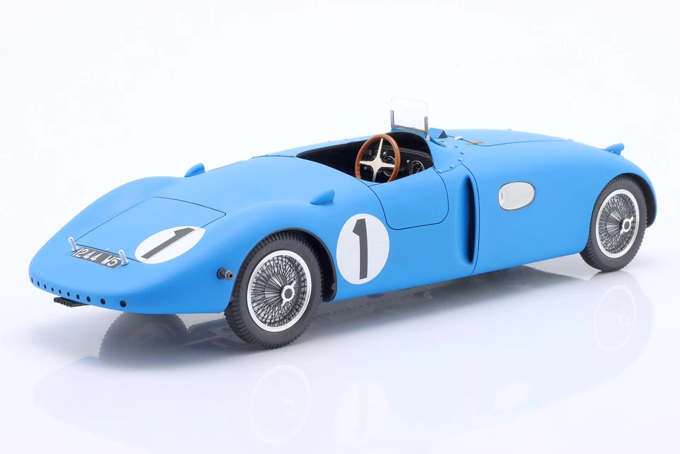 New Spark Bugatti 57 C N1 Winner Le Mans 1939 1:18 Model Car Blue 18LM39 KidBX - Image 2 of 4