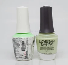 Gelish DUO Soak Off Gel Polish + Morgan Taylor Lacquer - #177 Do You Harajuku?
