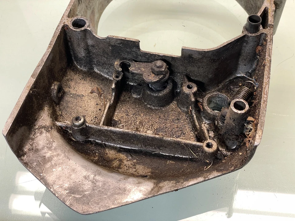 Yamaha AT1M AT1 MX 125 1969 enduro motor estator cubierta del volante Foto 4 de 4