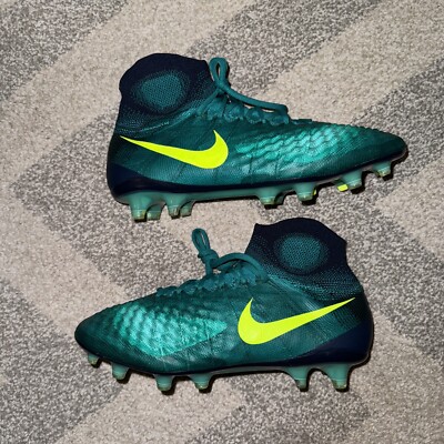 Nike MAGISTA OBRA II FG 844595-375 Elite Green Boots Cleats Mens