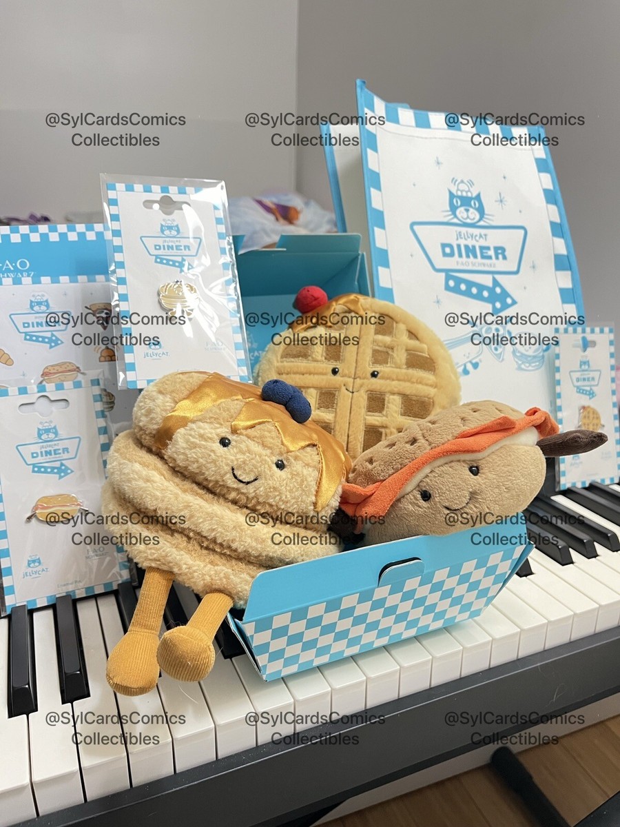 Ship Now! 100% Authentic Jellycat Cheesecake, Milkshake, Pancakes