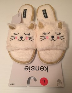kensie cat slippers