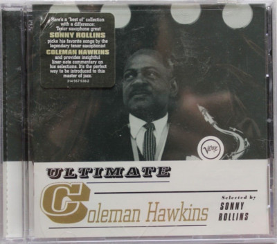 ULTIMATE COLEMAN HAWKINS [NEW CD] VERVE JAZZ HYPE STICKER