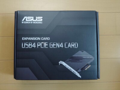 ASUS USB4 PCIe Gen4 Card Expansion Card USB-C DisplayPort 1.4 PCIe
