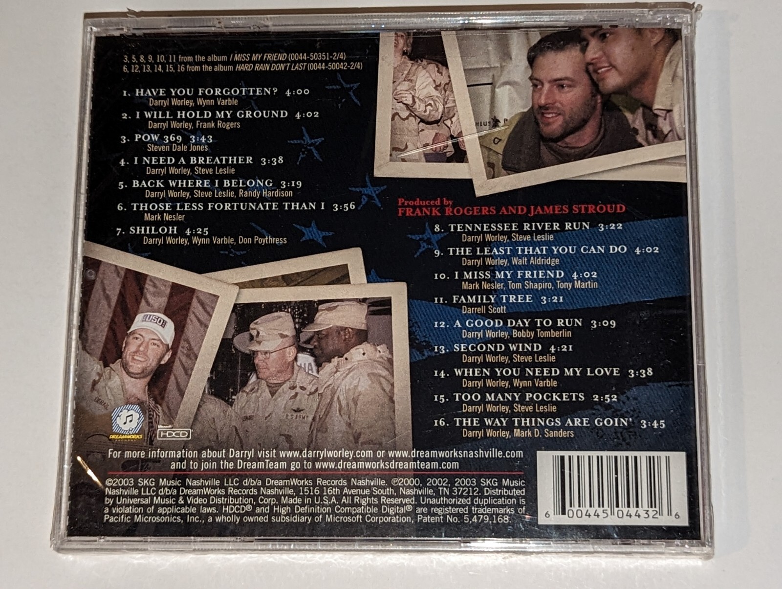 Have You Forgotten? by Darryl Worley (CD, Apr-2003, Dreamworks ...