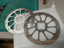 Cannondale Coda *VINTAGE* 185mm Rotors, Pair, 4-bolt x 44mm PCD, 1.9mm