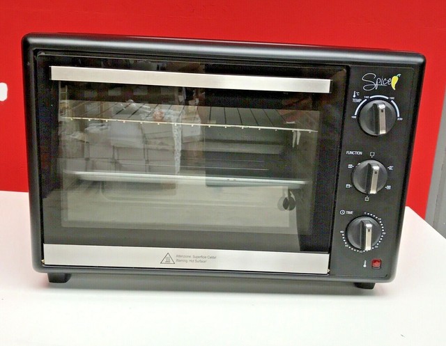 Spice SPP006N Forno elettrico Ventilato Habanero con Girarrosto 40 litri |  Acquisti Online su eBay