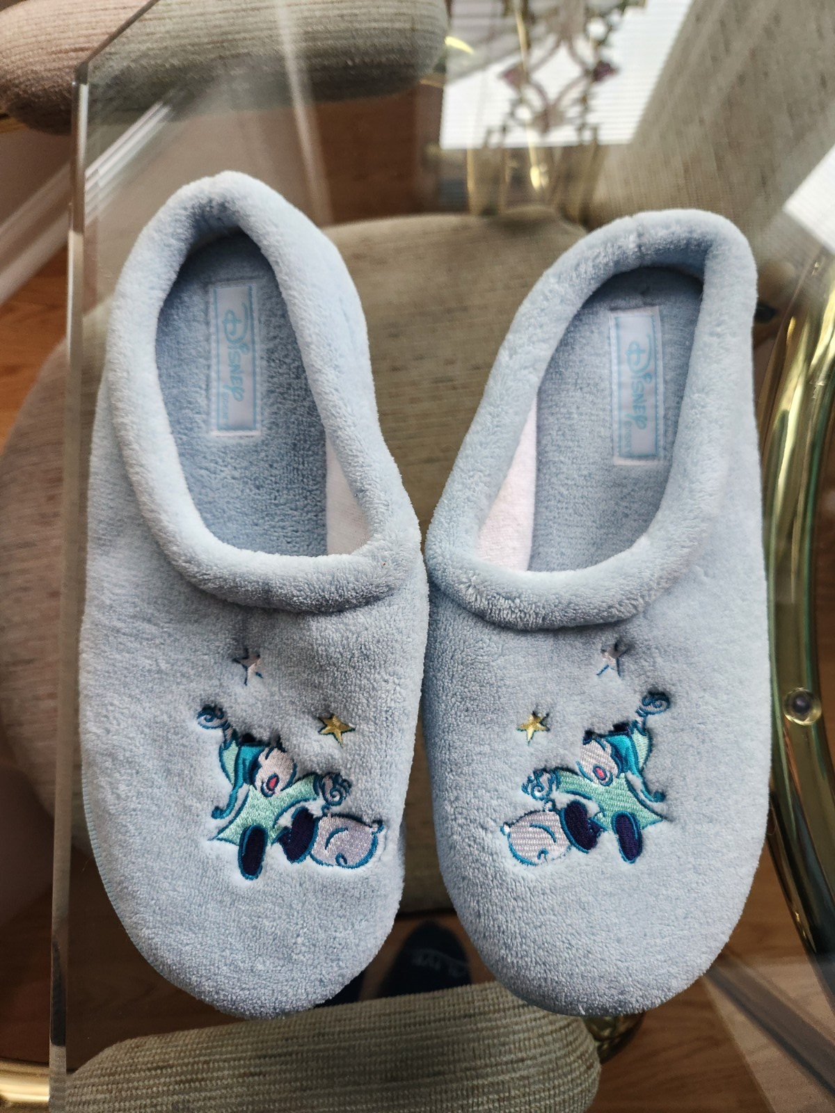 SAOLA Pantofole Disney Topolino Unisex Mule Ho Taglia M 9 10 Suola in Gomma NUOVE!!!