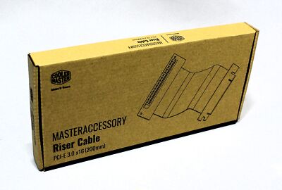 Cooler Master | Riser Cable | PCI-E 3.0 x16 (200mm) | NEU
