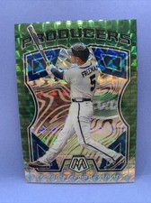 2021 Panini Mosaic Freddie Freeman Producers Green Prizm #P1 Atlanta Braves MLB