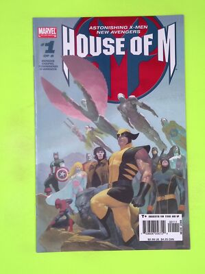 House of M #1 Vol. 1 2005 Marvel Comics Mid Grade Comic Book K39-114