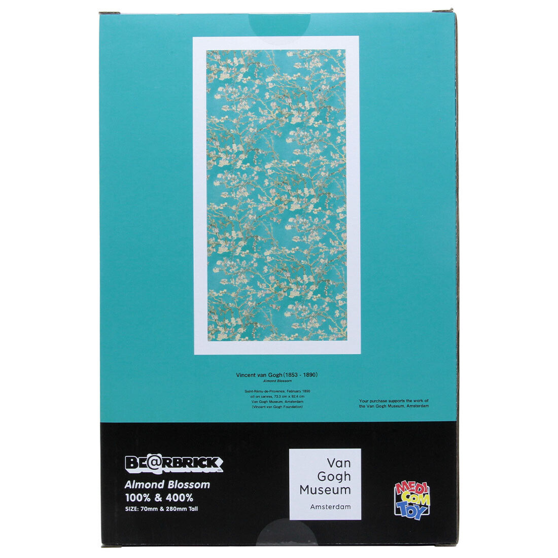 medicom van gogh museum almond blossoms 100% 400% bearbrick medicom van gogh museum almond blossoms 100% 400% bearbrick