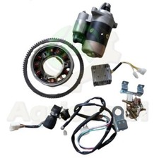Kit Conversione Avviamento Elettrico motore diesel 176 178 Yanmar L70 Axo Kama 
