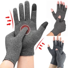 Copper Arthritis Compression Gloves Hand Support Joint Pain Relief Full Finger❀