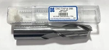 OSG 1" Carbide End Mill Long Length 2 Flute USA Made 462-1000