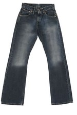 Levi's 507 Herren Jeans Hose W26 L32 26/32 schwarz dunkelgrau stonewash Bootcut