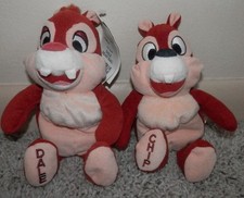 Disney Parks Best Friends Chip and Dale 7.5" Plush Doll Toy Set