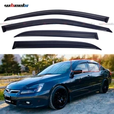 Out-Channel Vent Shade Window Visors For 2003-07 Honda Accord  4Door Sedan 4pcs