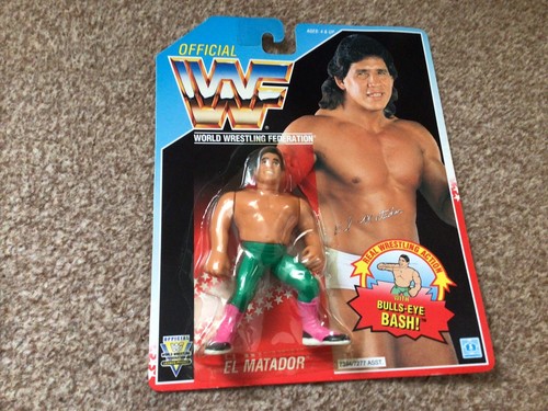 WWF Hasbro Series 6 El Matador Tito Santana Read D...