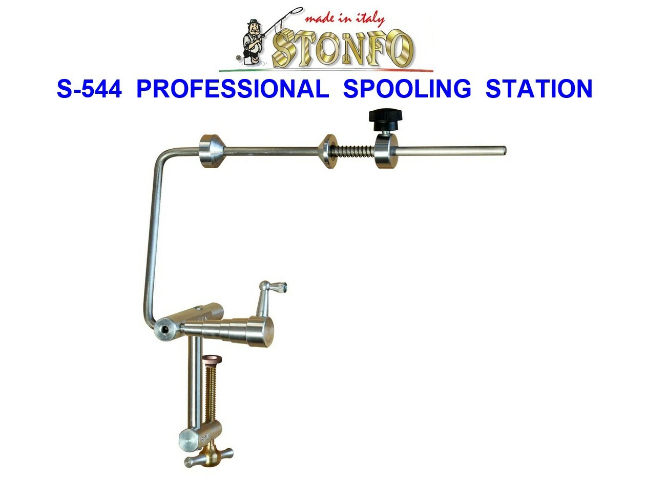 STONFO 544 PROFESSIONAL SPOOLING STATION FOR REEL SEA FISHING LINE BRAID SPOOL