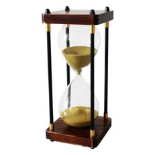 Large 60 Minute Hourglass Sand Timer With Woo...